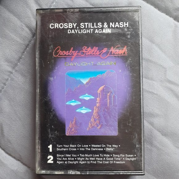 Crosby Stills and Nash Daylight Again 1982 Cassette Tape Tested - Picture 1 of 7